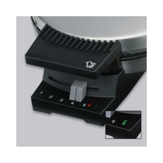 Gaufrier CLOER 189 Inox Forme Cœur 930 W Acier Inoxydable