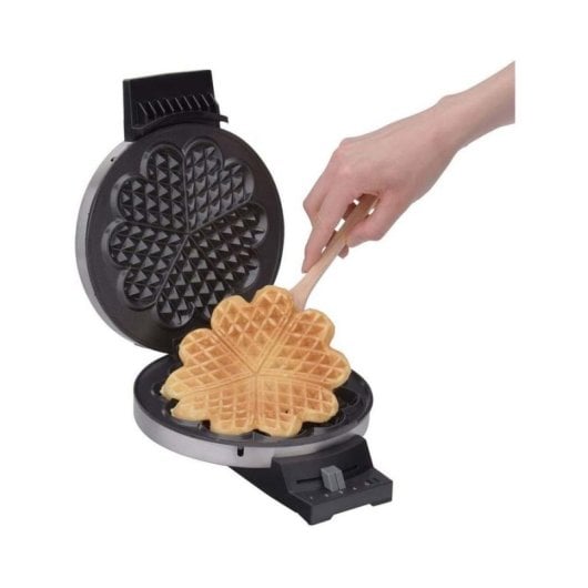 Gaufrier CLOER 189 Inox Forme Cœur 930 W Acier Inoxydable