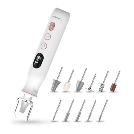 Set Manicure Medisana MP 940 Sem Fios Ecrã LCD 10 Acessórios