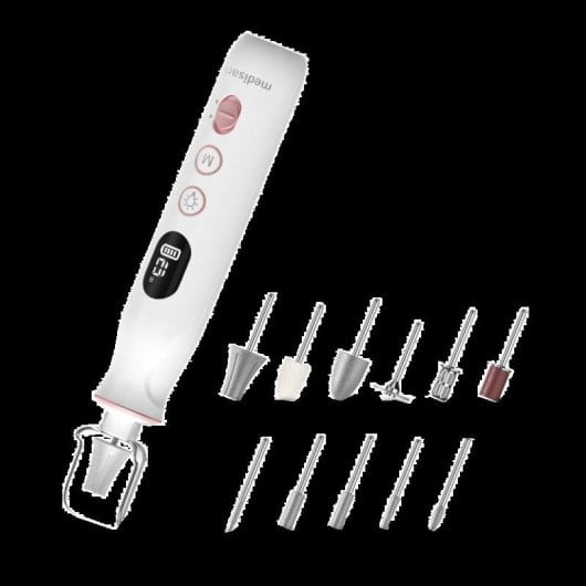 Set Manicure Medisana MP 940 Sem Fios Ecrã LCD 10 Acessórios