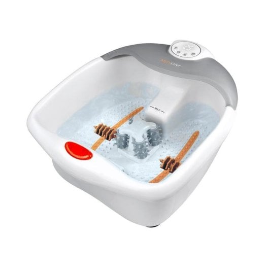 Limpa-pés Medisana FS 885 Hidromassagem Temporizador Função Calor Branco/Cinza