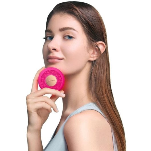 Appareil soin de la peau FOREO UFO Mini 2 Fuchsia chauffage LED rechargeable