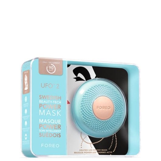 Gesichtspflegegerät FOREO UFO Mini 2 Mint Lichttherapie Wärme Massage