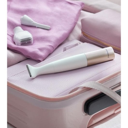 Depilatore Panasonic ES-WM31-P301 Wet & Dry Gold White 5 Testine Accessori Inclusi
