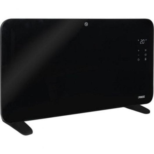 Aquecedor de Parede Princess 348415 1500W Wifi Vidro Preto Silencioso