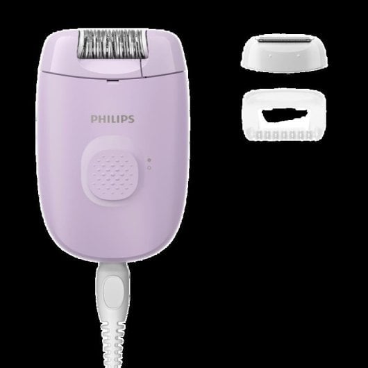 Depilatore Philips Series 2000 BRE237/00 Lilla Testina Massaggio Rasoio AC