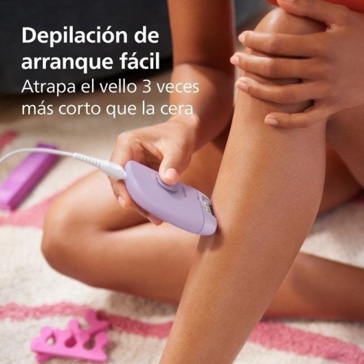 Depiladora Elétrica Philips BRE237/00 Series 2000 1 Velocidade 3 Cabeças