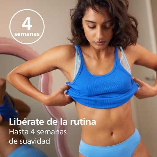 Depilatore Philips Series 2000 BRE237/00 Lilla Testina Massaggio Rasoio AC