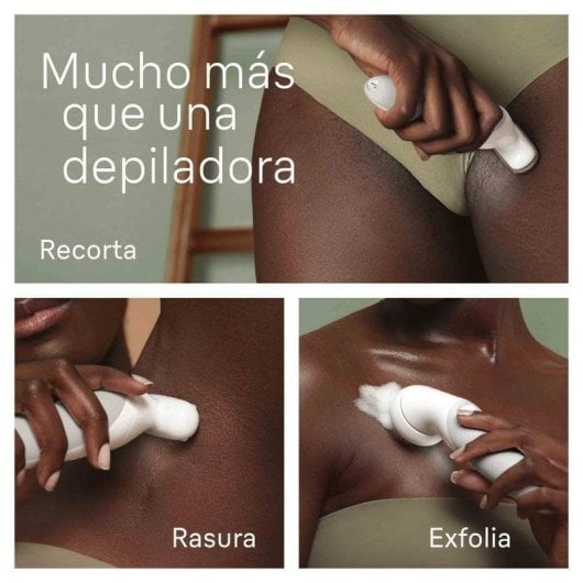 Epilatore Braun Silk-epil 9-061 senza Fili 2 Velocita 4 Testine Wet & Dry