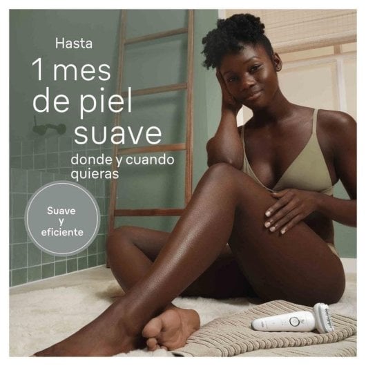 Epilatore Braun Silk-epil 9-061 senza Fili 2 Velocita 4 Testine Wet & Dry