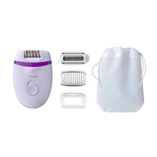 Depiladora Elétrica Philips Satinelle Essential BRE275/30 2 Velocidades Seco e Húmido