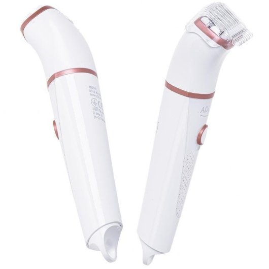 Máquina de Barbear Corporal Adler AD 2941 Sem Fios Seco e Molhado 2 Lâminas