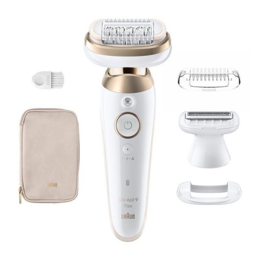 Epilatore Braun Silk-épil 9 Flex 9-041 Senza Fili 2 Velocità Wet & Dry