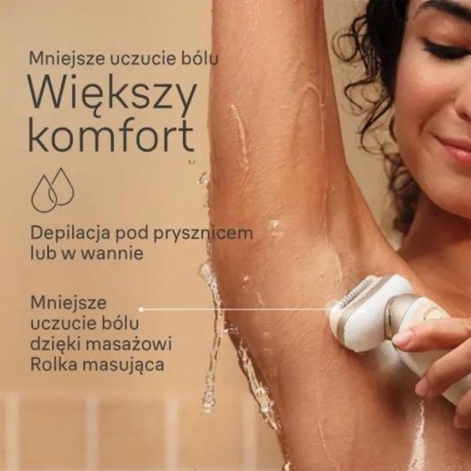 Epilatore Braun Silk-épil 9 Flex 9-071 senza Fili 4 Testine Wet & Dry