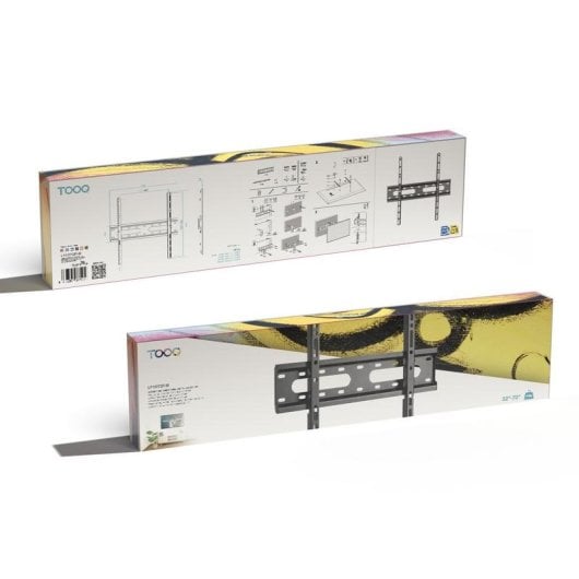 Support mural TV TooQ LP1072F-B acier 32"-70" VESA 45 kg noir