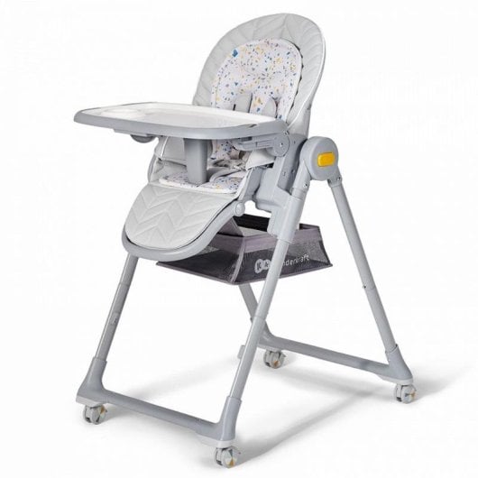 Trona Kinderkraft LASTREE 2-en-1 transformable compacte gris siège rembourré