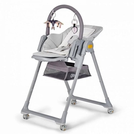 Trona Kinderkraft LASTREE 2-en-1 transformable compacte gris siège rembourré