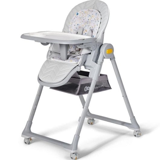 Trona Kinderkraft LASTREE 2-en-1 transformable compacte gris siège rembourré