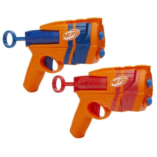 Pistolet de jeu HASBRO Nerf G1492EP4 Duo Pack 2 Lanceurs Multicolore