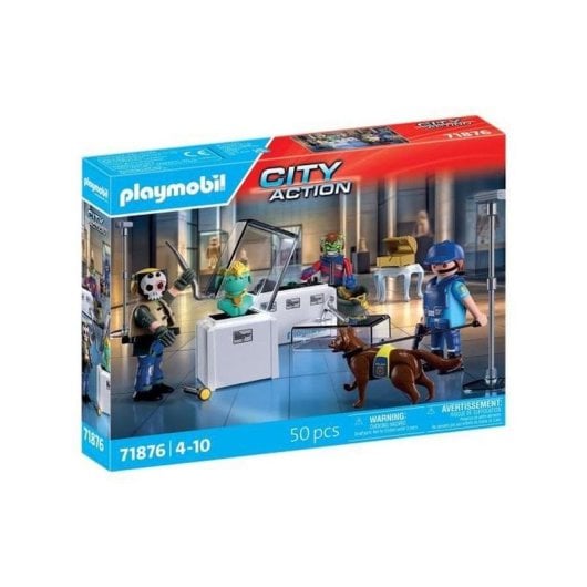 Conjunto Playmobil City Action 71876 Multicolor 4 Figuras e Acessórios