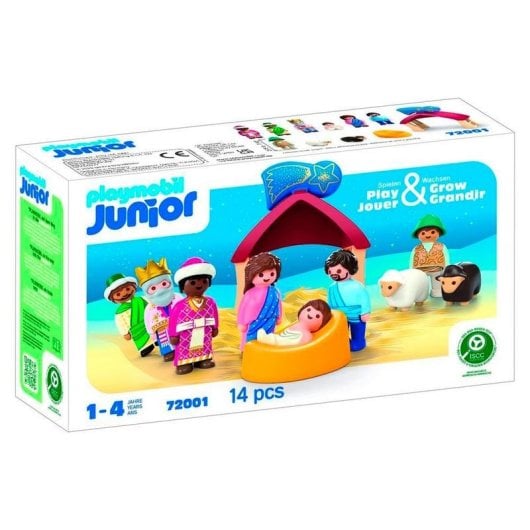 Figura Playmobil 72001 Junior Mi Primer Belén multicolor con 57 piezas