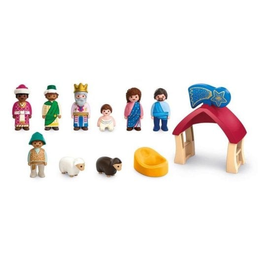Figura Playmobil 72001 Junior Mi Primer Belén multicolor con 57 piezas