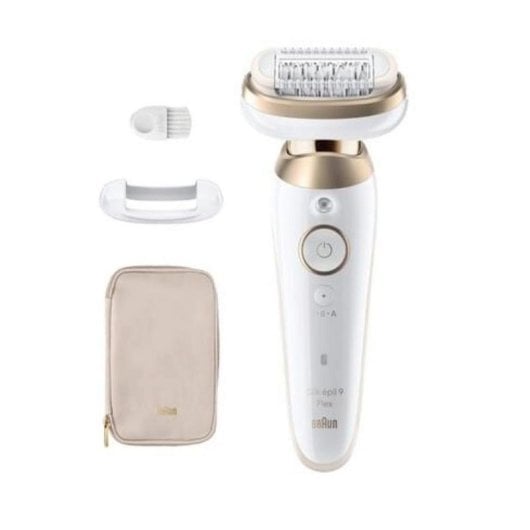 Depilatore Braun Silk-épil 9 BR2-225328 MicroGrip 40 pinzette Wet&Dry Massaggio