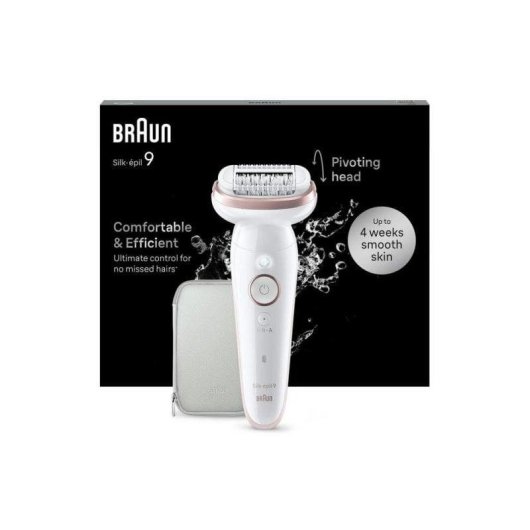 Epilatore Braun Silk-épil 9 Senza Fili 2 Velocità Wet & Dry