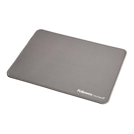 Tapis de souris Fellowes Breyta 100139316 Gris base antidérapante 280x210 mm