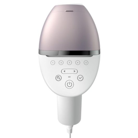 Depilatore IPL Philips Lumea Prestige BRI949/00 SenseIQ 5 Livelli Rosa Bianco