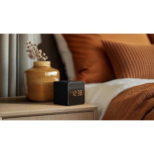 Sveglia digitale Philips TAR4500/10 FM LED USB-C Nero doppia allarme