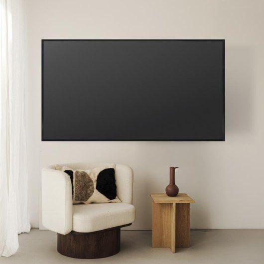 Support TV mural TooQ LP1083F-B 37-80 pouces acier ultra-fin noir