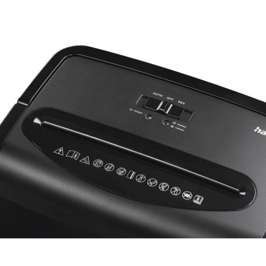 Aktenvernichter HAMA Premium M8 Microcut 2x12 mm 20L Schwarz