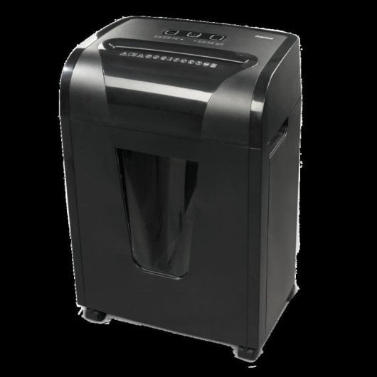 Aktenvernichter Hama Premium M10 Micro-Cut 10 Blatt 20L Schwarz Leise Auto-Stopp