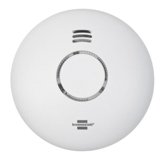 Detector de Fumaça e Gás Brennenstuhl WRHM01 Sem fio Alarme 85 dB WiFi App Instalação Fácil
