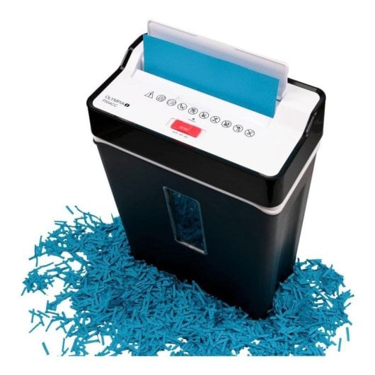 Aktenvernichter Olympia PS 54 CC Kreuzschnitt 8 Blatt 13L P-4 Schwarz