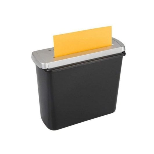 Trituratrice carta GENIE 106 S taglio a strisce 6 mm 7L Argento/Nero