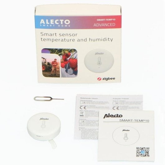 Termómetro Ambiental Alecto SMART-TEMP10 Interior Zigbee Display Bateria
