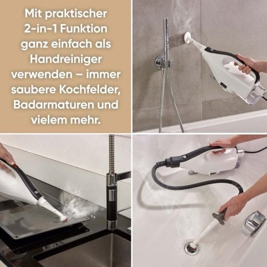 Mop électrique Severin SC 7177 batterie lithium autonomie 20 min surfaces dures