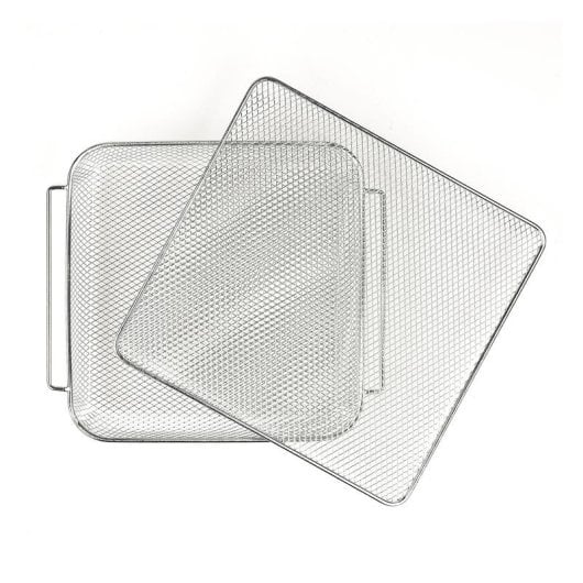 Freidora de aire Girmi FG9700 12L 1800W Touch Display Sichtfenster Edelstahl Mehrfachfunktionen