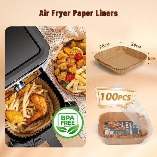 Friteuse sans Huile MELCHIONI FAMILY 118340045 5L 1700W avec Écran Tactile 7 Programmes