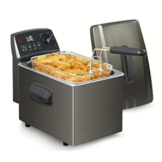 Freidora tradicional Fritel Fryer Turbo SF 4368 4L 3200W acero inoxidable fácil limpieza