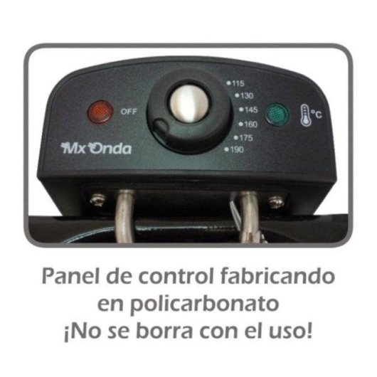 Fritadeira Mx Onda MX-FR2126 2L 2000W com cuba removível e termostato regulável