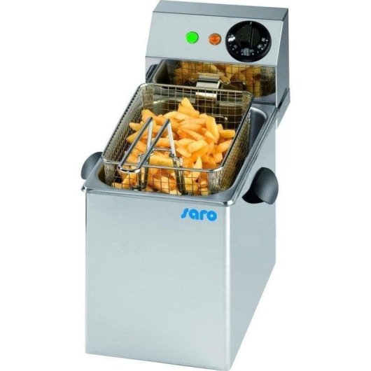 Friggitrice Saro PROFRI 6 6L 3250W Acciaio Inox Zona Fredda