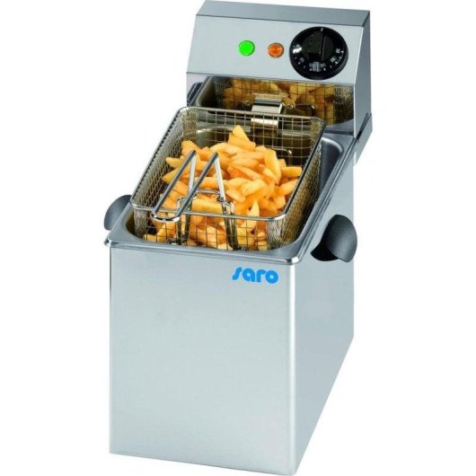 Friggitrice Saro PROFRI 6 6L 3250W Acciaio Inox Zona Fredda