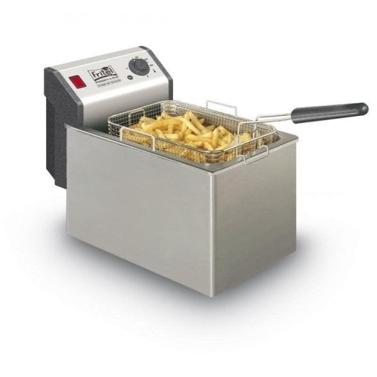 Friteuse Traditionnelle Fritel Profi 4605 8L 3300W Acier Inoxydable Zone froide