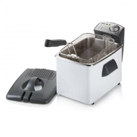 Friteuse Traditionnelle Domo DO519FR 4,5L 3200W avec Filtre Anti-Odeur et Cuve Amovible