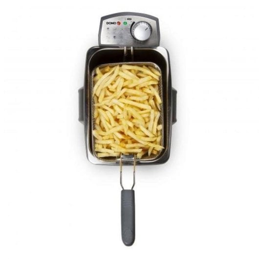 Friteuse Traditionnelle Domo DO519FR 4,5L 3200W avec Filtre Anti-Odeur et Cuve Amovible