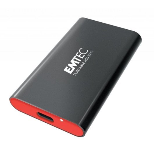 Disco Duro EMTEC X210 Elite 128GB SSD USB-C 10 Gbit/s Aluminio
