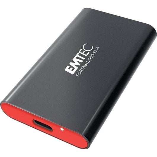 Disco Duro EMTEC X210 Elite 128GB SSD USB-C 10 Gbit/s Aluminio
